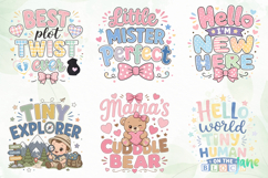 Newborn Baby Shower Clipart Product Image 4