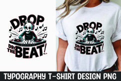 Skeleton typography t-shirt sublimation design Product Image 1