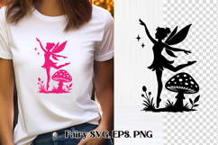 Fairy SVG | Magic SVG | Fairy silhouette SVG Product Image 1