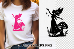 Fairy SVG | Magic SVG | Fairy silhouette SVG Product Image 1