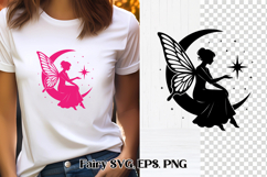 Fairy SVG | Magic SVG | Fairy silhouette SVG Product Image 1