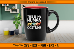 This Is My Human Costume Funny Dog SVG Design Product Image 3