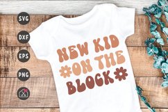 Boho Baby SVG Bundle Retro Style Baby shirt design Cut Files Product Image 5