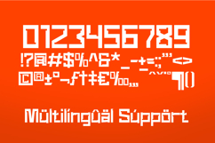 Newro Space - Modern Futuristic Display Font Product Image 3