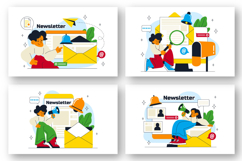 10 Email Newsletter Illustration Product Image 2