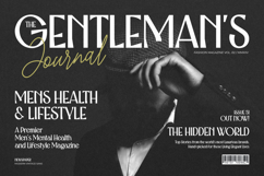 Newspaper - Modern Vintage Sans Serif Product Image 3