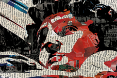 Newspaper Collage Photo Effect Product Image 5