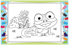 Coloring Cute Animal Cartoon For Kids Product Image 7