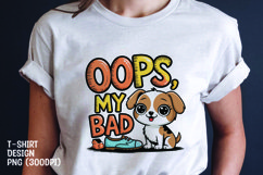 Dog sarcastic t-shirt design sublimation png Product Image 1