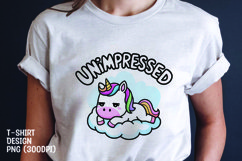 Unimpressed t-shirt sublimation png Product Image 1