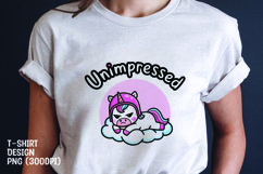 Unimpressed t-shirt sublimation png Product Image 1