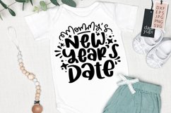 Mommy's New Year Date SVG Happy New Year Quotes Product Image 1