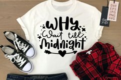 New Year SVG Bundle Happy New Year Quotes SVG Cut Files Product Image 5