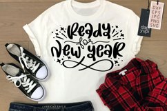 New Year SVG Bundle Happy New Year Quotes SVG Cut Files Product Image 7