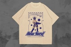 Futuristic Y2K Streetwear T-shirt Designs Bundle Product Image 18