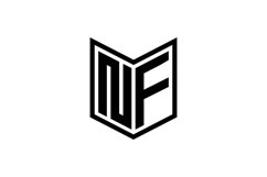 NF Logo design Product Image 1