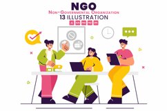 13 NGO or Non Governmental Organization Illustration Product Image 1