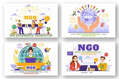 12 NGO or Non Governmental Organization Illustration Product Image 2