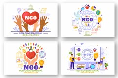 12 NGO or Non Governmental Organization Illustration Product Image 3