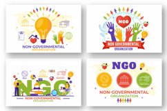 12 NGO or Non Governmental Organization Illustration Product Image 4