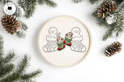Cute Duck Earrings | Christmas Stud Earrings Laser Cut Product Image 3