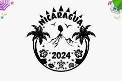 Nicaragua Vacation Shirt 2024 Svg, Caribbean Vacay Png Product Image 2
