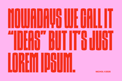 Nichol - Condensed Font Product Image 4