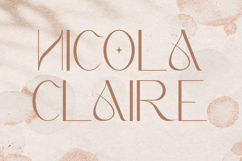 Nicola Claire Font Product Image 9