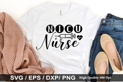 NICU Nurse SVG - Nurse Design Product Image 1