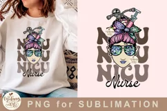 Nicu Nurse PNG, Nicu nurse Design Sublimation Product Image 3