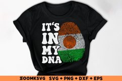 It's in my DNA Niger Flag Fingerprint Sublimation PNG, SVG Product Image 2