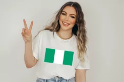 Nigeria Flag SVG Original Colors - Cut files for Cricut Product Image 2