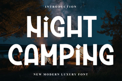 Night Camping Product Image 1