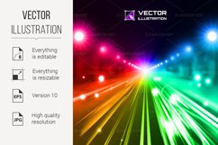 colorful night road Product Image 1