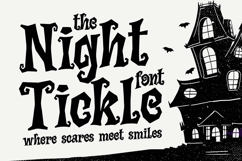 Night Tickle a Horror Playful Font Product Image 1