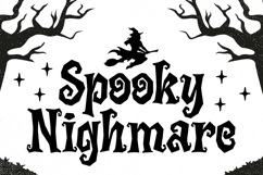 Night Tickle a Horror Playful Font Product Image 3