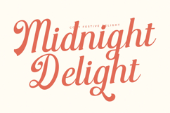 Nightalls Delight - Modern Bold Script Font Product Image 12