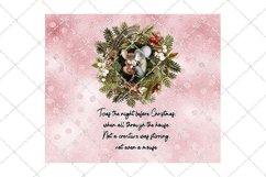 Night Before Christmas Tumbler Design Product Image 2