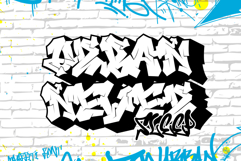 Nightclaw Vandal | Wild 3D Layered Graffiti Font with Sign Product Image 2