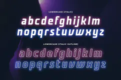 NIGHTIES - Neon Light Party Font Product Image 7