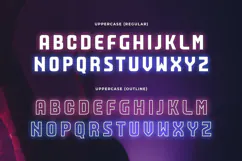 NIGHTIES - Neon Light Party Font Product Image 8