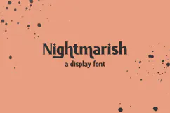 Nightmarish Serif Font Product Image 1
