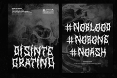 Nightmaw | Black Metal Font Product Image 3