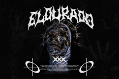 Nightmaw | Black Metal Font Product Image 4