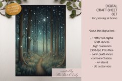 Night Animals Craft Sheets - 3 Printable JPEG Files Product Image 4