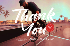 Nighty Styling - Modern Brush Font Product Image 20