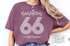 Vintage Birthday SVG PNG 1966 1976 1986 1996 Retro Bundle 30 Product Image 8