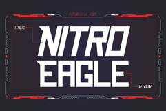 Nitro Eagle | Minimalist Futuristic Font Product Image 1