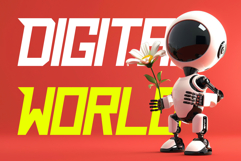 Nitro Eagle | Italic Futuristic Webfont for High-Speed idea Product Image 2