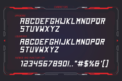 Nitro Eagle | Minimalist Futuristic Font Product Image 8